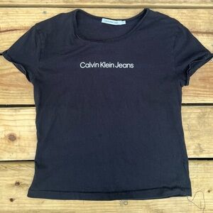 Calvin Klein Jeans Black Short Sleeve Tee